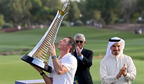 Mcilroy Wins Race To Dubai Rahm Takes Dp World Title