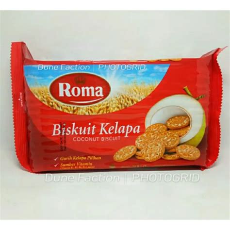 ROMA Coconut Biscuit Biskuit Kelapa 300g Lazada