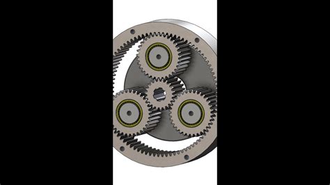 Single Stage Planetary Gearbox Designwithajay Cad D Designer