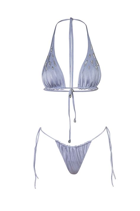 Bikini Top Gaia En Morado High Summer 24 Baobab