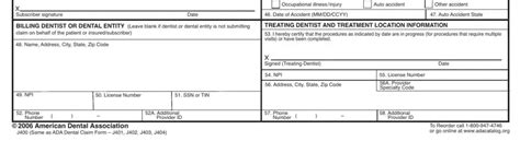 Ada Dental Claim Form ≡ Fill Out Printable Pdf Forms Online