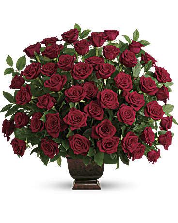 Teleflora's Rose Tribute Flower Arrangement - Teleflora