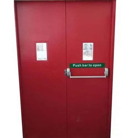 Fire Exit Door Fire Rated Gi Emergency Exit Door Manufacturer From