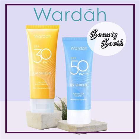 Wardah UV Shield SPF 30 PA Essential Gel Sunscreen Gel Wardah Aqua