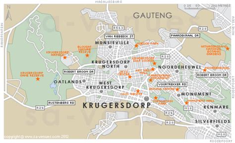 Krugersdorp Map