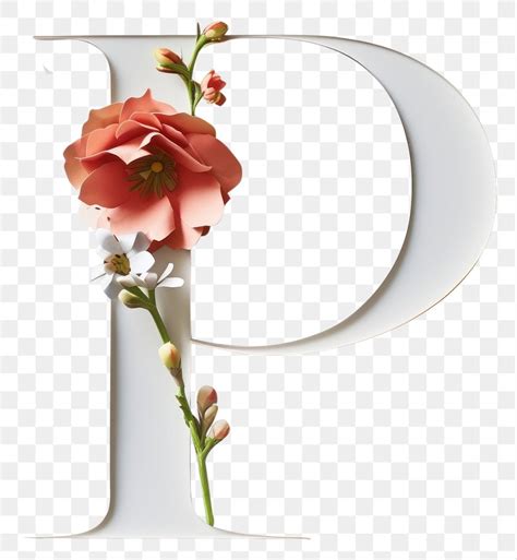 Floral P Font Images Free Photos Png Stickers Wallpapers