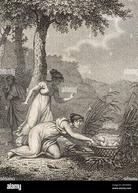 Story Of The Prophet Moses Pharaoh S Daughter Finds Moses In The Basket 1820 Historical