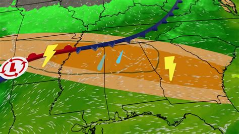 Storms Fire Up This Morning Across South Videos From The Weather Channel