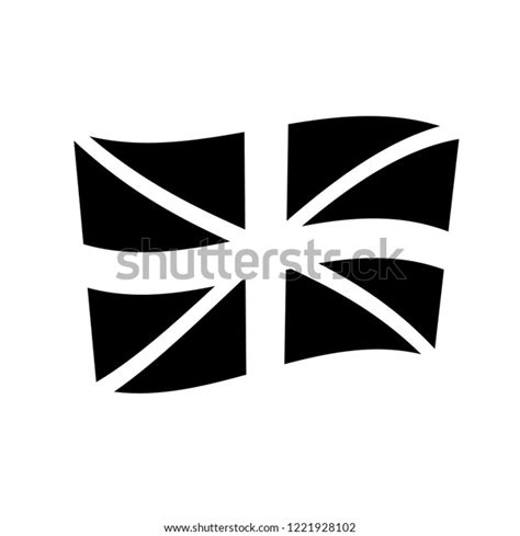 United Kingdom Flag Icon Trendy United Stock Vector Royalty Free 1221928102 Shutterstock