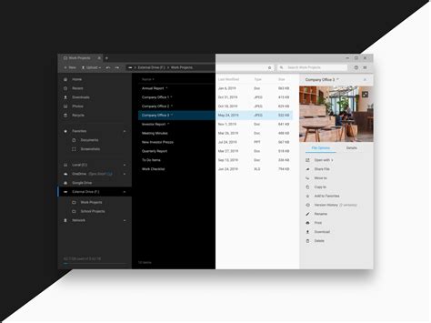 Dribbble Concept Windows File Explorer Dribbble Shot Png By June Parent