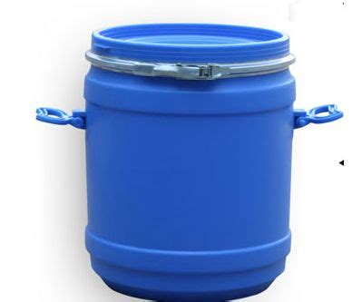 Blue Round L Hdpe Open Mouth Drum For Industrial At Rs In Dera