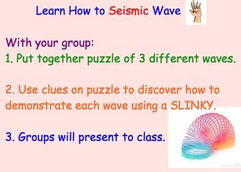 Earthquakes Seismic Waves Lesson Plan Presentation Lab Experiment