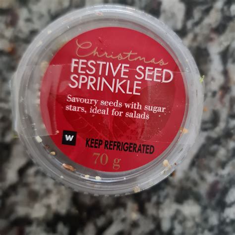 Woolworths Food Festive Seed Sprinkle Reviews Abillion