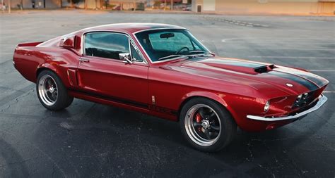 Red 1967 Shelby Mustang