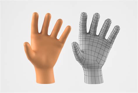 Realistic human hand 3D model - TurboSquid 1334294