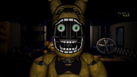 Fnaf 0 springbonnie jumpscare by springmichaelp3d on DeviantArt