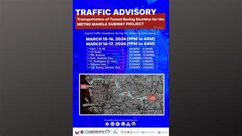 Daloy Ng Traffic Sa Ilang Bahagi Ng Metro Manila Mula Mar Hanggang