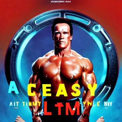 A S Movie Poster Starring Arnold Schwarzenegger Stable Diffusion