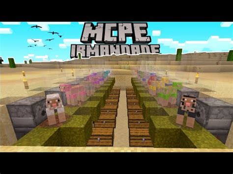 Farm De Todas As Cores De L Minecraft Bedrock Mcpe Irmandade