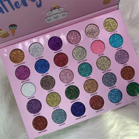 Glitter Eyeshadow Palette Pressed Powder Makeup For Party From