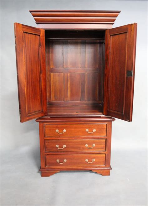 Solid Mahogany Wood Door Drawers Wardrobe Turendav Australia