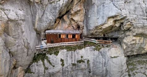 This Is Probably The Most Secluded Cabin In The Swiss Alps But Its