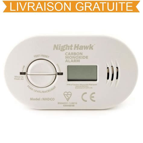 Pack of 2 Kidde Nighthawk carbon monoxide alarms