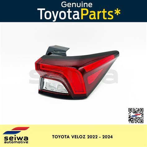 2022 2024 Toyota Veloz Tail Light Rh Passenger Side Genuine