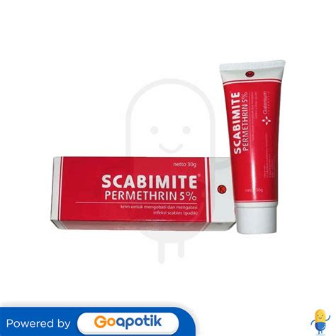 Scabimite Cream Isi 30 Gram Tube Kegunaan Efek Samping Dosis Dan