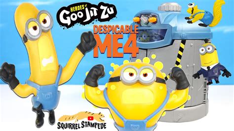 Despicable Me Heroes Of Goo Jit Zu Mega Minions Stretchy Figures