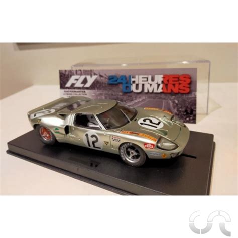 Ford Gt40 24h Du Mans 1968 N°12 Fly Gb Track Casaslotracing