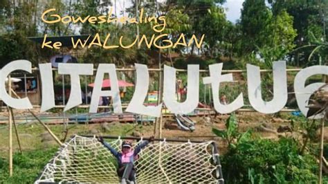 Gowes Ke Wisata Alam Citalutug Arjasari Juli Youtube