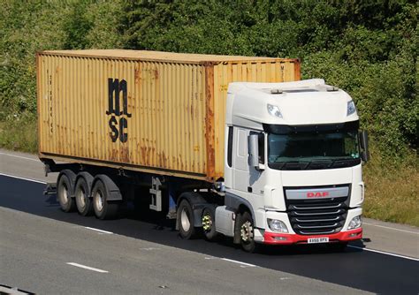 AV66RPX DAF XF 460 M4 Downend Bristol 22 6 202 Michael Jefferies