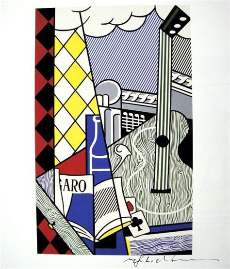 Sold At Auction Roy Lichtenstein Roy Lichtenstein Still Life With