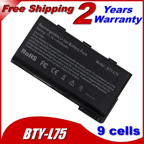 Aliexpress.com : Buy JIGU Laptop Battery BTY L74 BTY L75 MS 1682 For ...