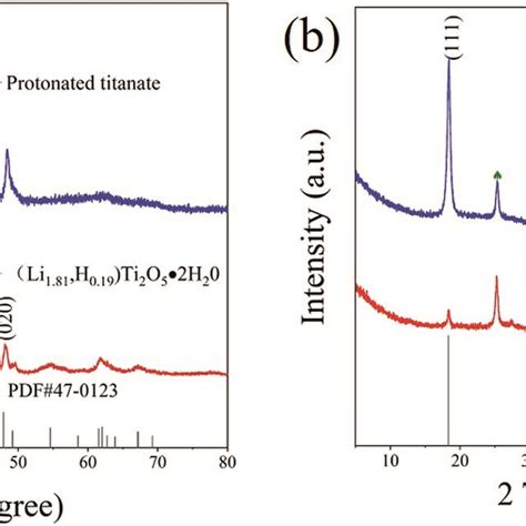 Illustration Of The Synthesis Procedure Of H Ti O Nanorods Lithium