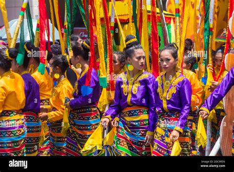 Colorful Kadayawan Festival in Davao City, Philippines Stock Photo - Alamy