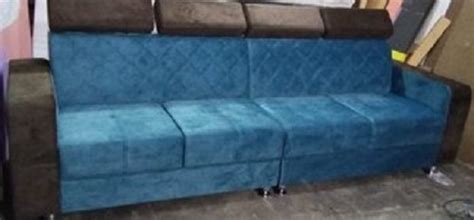 Termite Resistant Long Durable Solid Strong Blue Brown Four Seater