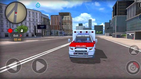 City Ambulance Drift Ambulance Driving Simulator Ambulance Car