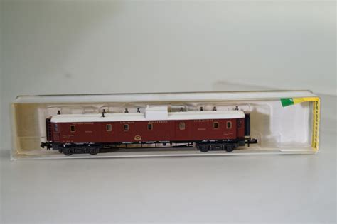 Spur N Minitrix 3182 Packwagen Orient Express Neuw Ovp Gearontologist