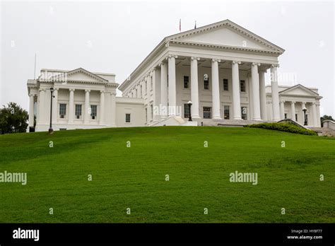 Richmond Virginia The State Capitol Building Architectural Style
