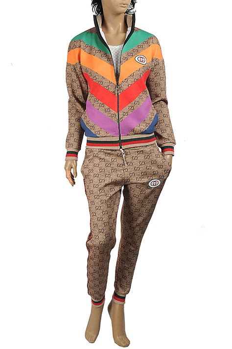 Womens Designer Clothes Gucci Womens Gg Jogging Suit 175