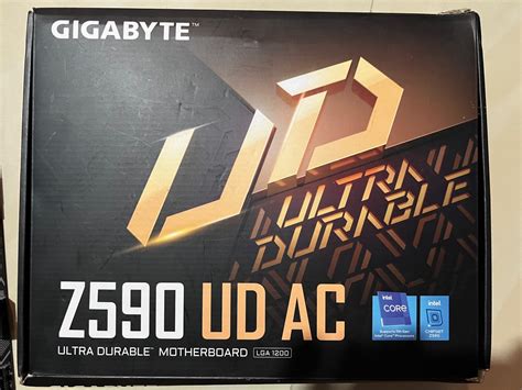 Gigabyte Z590 Ud Ac Ultra Durable Motherboard Computers And Tech Parts