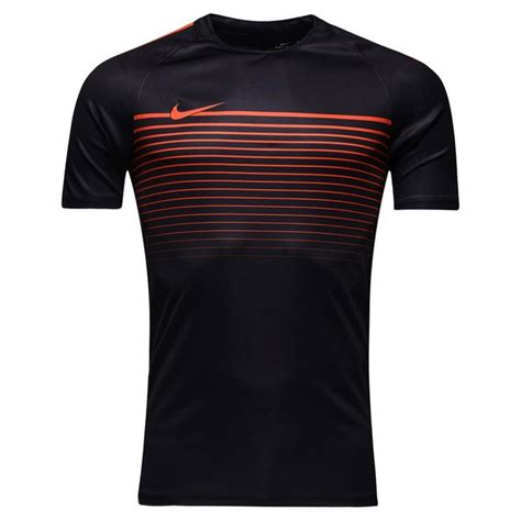 Nike T Shirt D Entra Nement Dry Top Squad Noir Orange