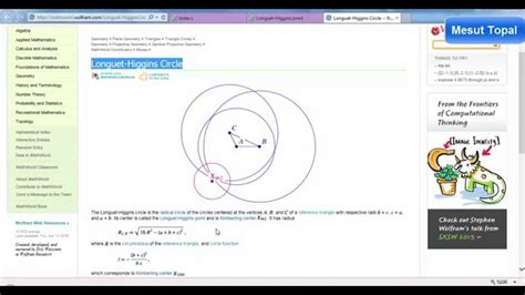 Geogebra Dersleri T Rk E Longuet Higgins Noktas Ve Emberi Mesut