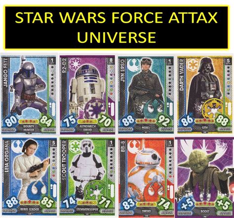 Topps Star Wars Force Attax Universe Trading Cardsのebay公認海外通販｜セカイモン