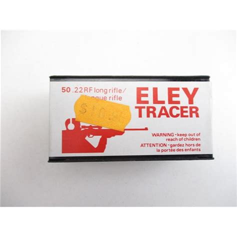 Eley 22 Long Rifle Tracer Ammo