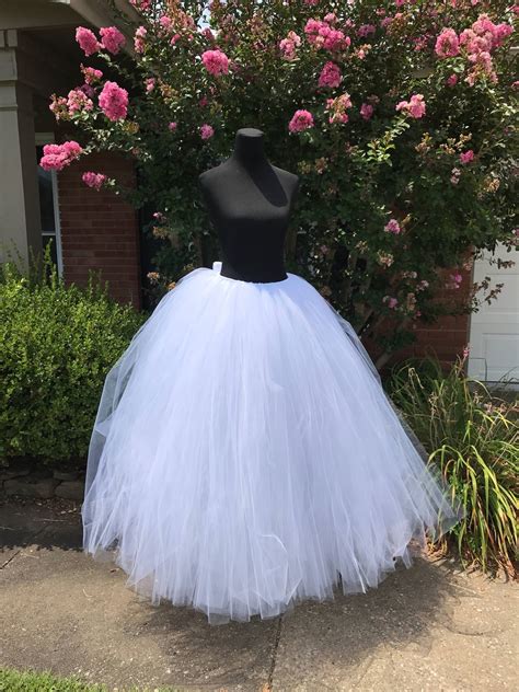 Solid White Bridal Tutu Maternity Tutu Adult Tutu Skirt Adult Cake