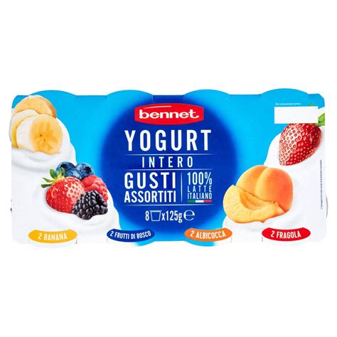 Yogurt Alla Frutta Cremoso Intero X G Bennet Bennet Online