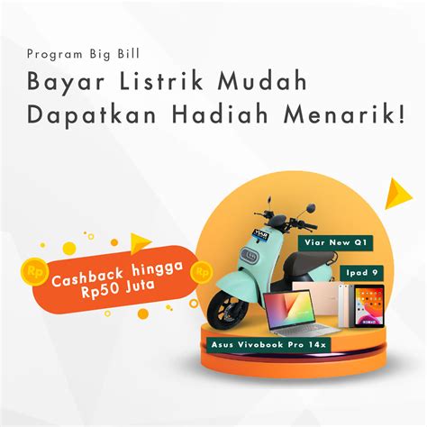 Program Cashback Dan Undian Berhadiah Layanan Big Bill Bank Danamon